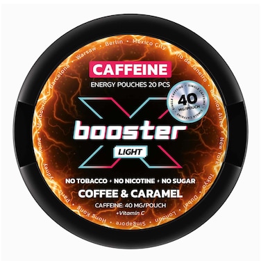 Booster X Coffee &amp; Caramel 40Mg