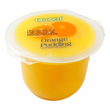 Cocon Nata De Coco Pudding Orange 118g