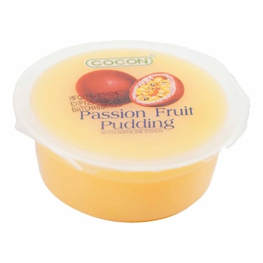 Cocon Nata De Coco Pudding Passion Fruit 80g
