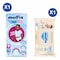 Molfix Pant Junior Jumbo 15Kg To 20Kg 52Pc + Molfix Isotonic Wet Wipes Newborn 50&#39;S