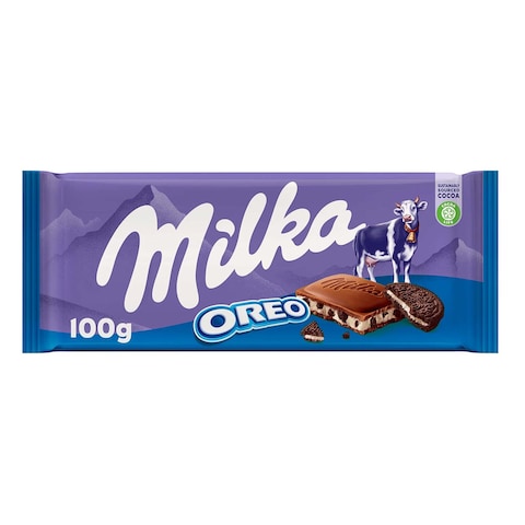 Milka Oreo Bar Chocolate 100G