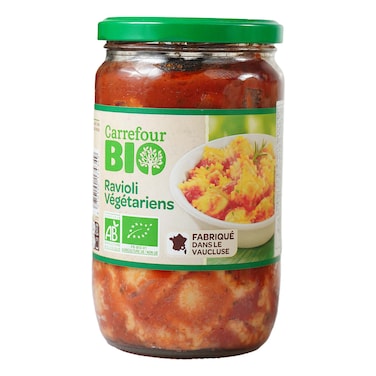 Carrefour Bio Vegetarian Ravioli 630G