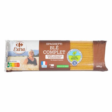 Carrefour Whole Wheat Spaghetti 500G