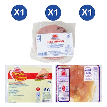 Farmers Choice Collar Bacon+Brawn Combo