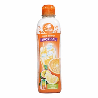 Carrefour Classic Tropical Fruits Syrup+