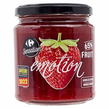 Carrefour  Confiture Emotion Fraise 330g