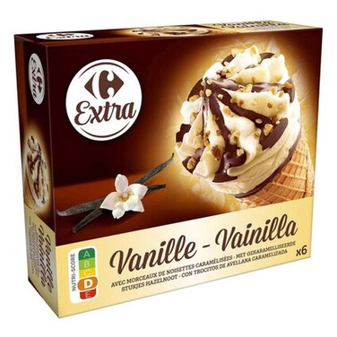 Carrefour Vanilla 6X120Ml