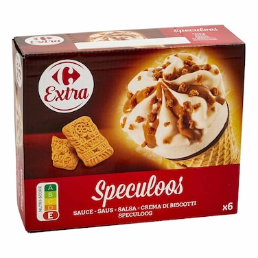 Carrefour Cones Speculoos 432g
