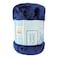 Estilo Fleece Blanket 150X200 Plain Blue
