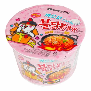 Samyang Carbo Buldak Stir Fried Ramyun Large Cup