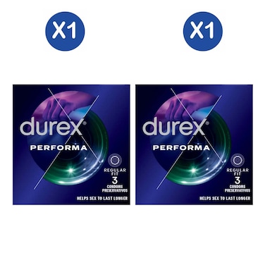 Durex Performa 3&#39;S Duo Pack
