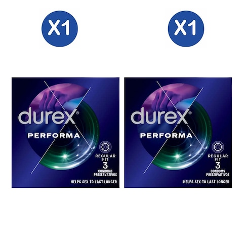 Durex Performa 3&#39;S Duo Pack