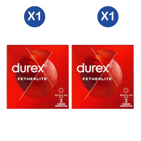 Durex Fetherlite 3&#39;S Duo Pack 