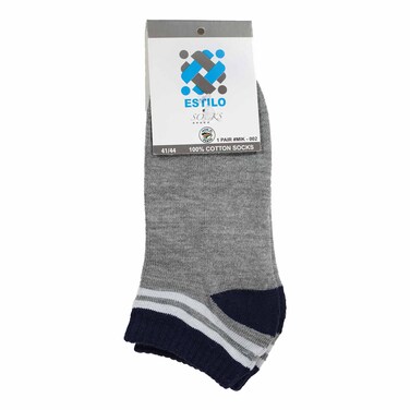 Estilo Men Ankle Socks 1Pair #Mik-002