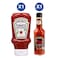 Heinz Ketchup 460g + Hot Sauce 165g