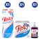 Rosy White Toilet Rolls 10 Pack  + Rosy Serviettes White 100 Sheets + Rosy Hand Wash Mix Berries 500ml