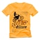 AirBorne Boys T-shrt Speed Medium Cycle Orange 10Y