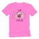 Airborne Girls T-shirt Say Cheese Pink 8Ys