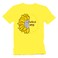 Airborne Girls T-shirt&nbsp; Wild One Yellow 6 Ys