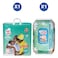 Nipnap Premium Baby Diapers Jumbo Midi 64S + Nipnap Baby Wipes 80S