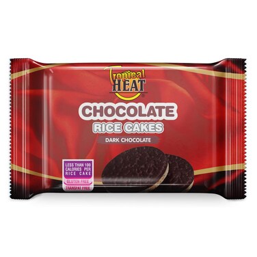 Tropical Heat Dark Chocolate Rice Cakes 30G