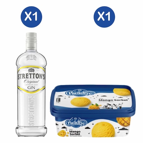 Strettons 1l + Nestle Paradise Mango Sorbet