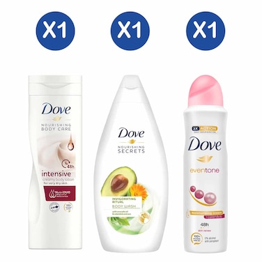 Dove Invigorate Trio