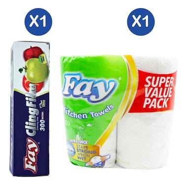 Fay Cling Film 20x300 + Eco Towel