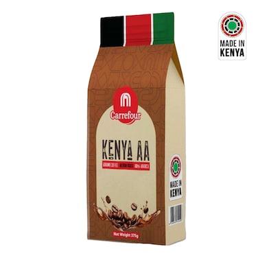 Carrefour Kenya AA Pure Arabica Ground Coffee 375g