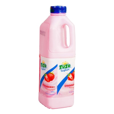 Tuzo Strawberry Yoghurt Bottle 1L