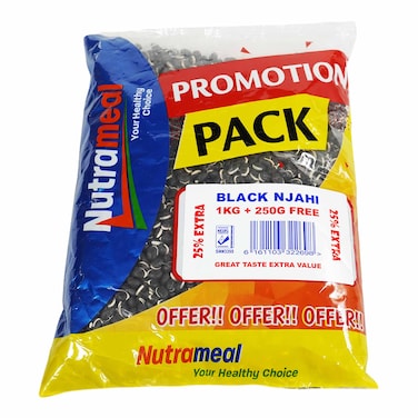 Nutrameal Black Njahi 1Kg+250G Promo Pack