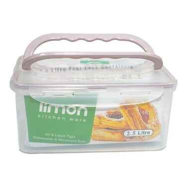 Limon  Food Container With Handle 2.5L