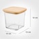 Limon Glass Container 860ml