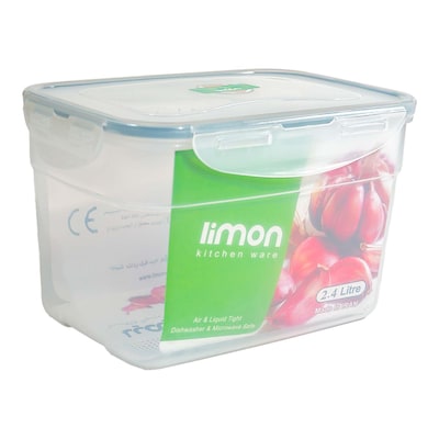 Limon  Rectangle Food Container 2.4 L