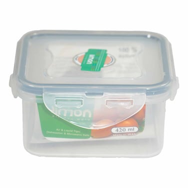 Limon Square Food Container 420 Ml
