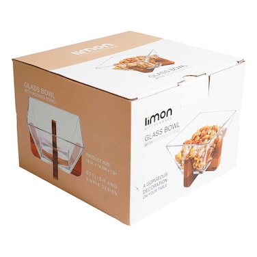 Limon  Glass Bowl Stand