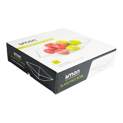 Limon  Glass Fruit Bowl