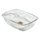 Limon  Large Snack Tray 2 Section