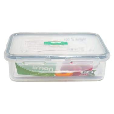 Limon  Rectangle Food Container 550 Ml