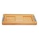 Limon  Square Snack  Tray 2 Section