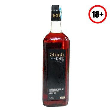 Omen Extra Dark Rum 750Ml