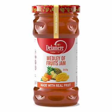 Delamere Medley of Fruits Jam 340g 