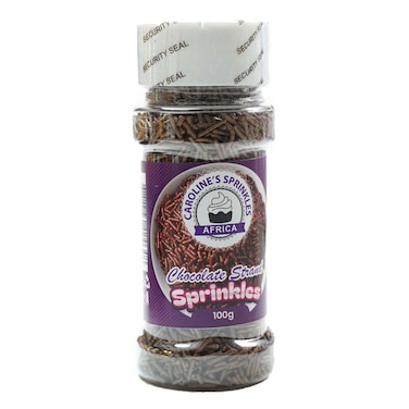 Caroline'S Chocolate Sprinkles 100G