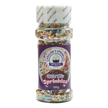 Caroline'S Wild Mix Sprinkles 100G