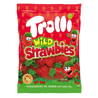 Trolli Wild Strawbies 100G