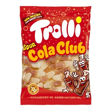 Trolli Sour Cola Club 100G