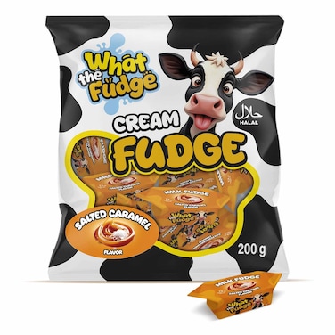 What The Fudge Salted Caramel 200g