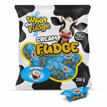 What The Fudge Coconut 200g