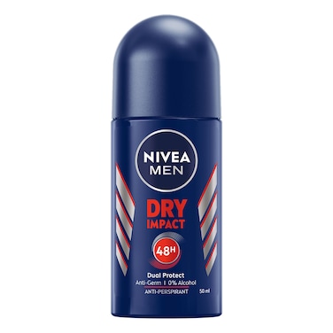 Nivea Dry Impact Roll On Dual 50Ml
