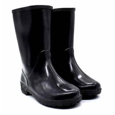 Champ Junior Gumboot Black 12C